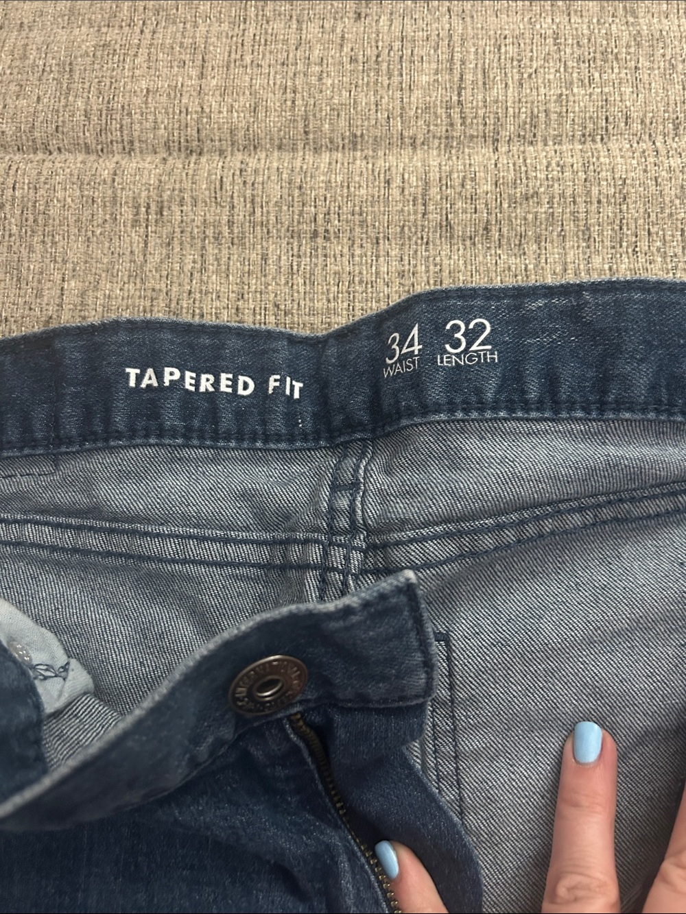 INC International Concepts Men's Dark Blue Jeans - Picture 5 of 9